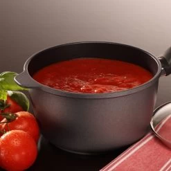 Swiss Diamond | HD Sauce Pan With Lid - 8" (3.2 Qt.) -Cookware & Knives Shop 6720c food44 2017 10 27 20 11 39 utc