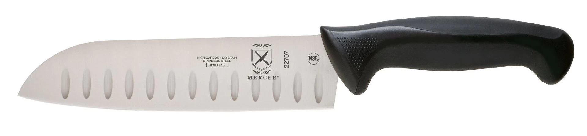 Mercer Millennia 7" Santoku Knives (Multiple Colors Available) 9 Mercer Millennia 7" Santoku Knives (Multiple Colors Available) - Image 7