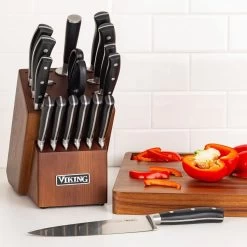 Viking 17 Piece German Steel Cutlery Set + Block 30 Viking 17 Piece German Steel Cutlery Set + Block -Cookware & Knives Shop 71cvpcihdtl. ac sl1500