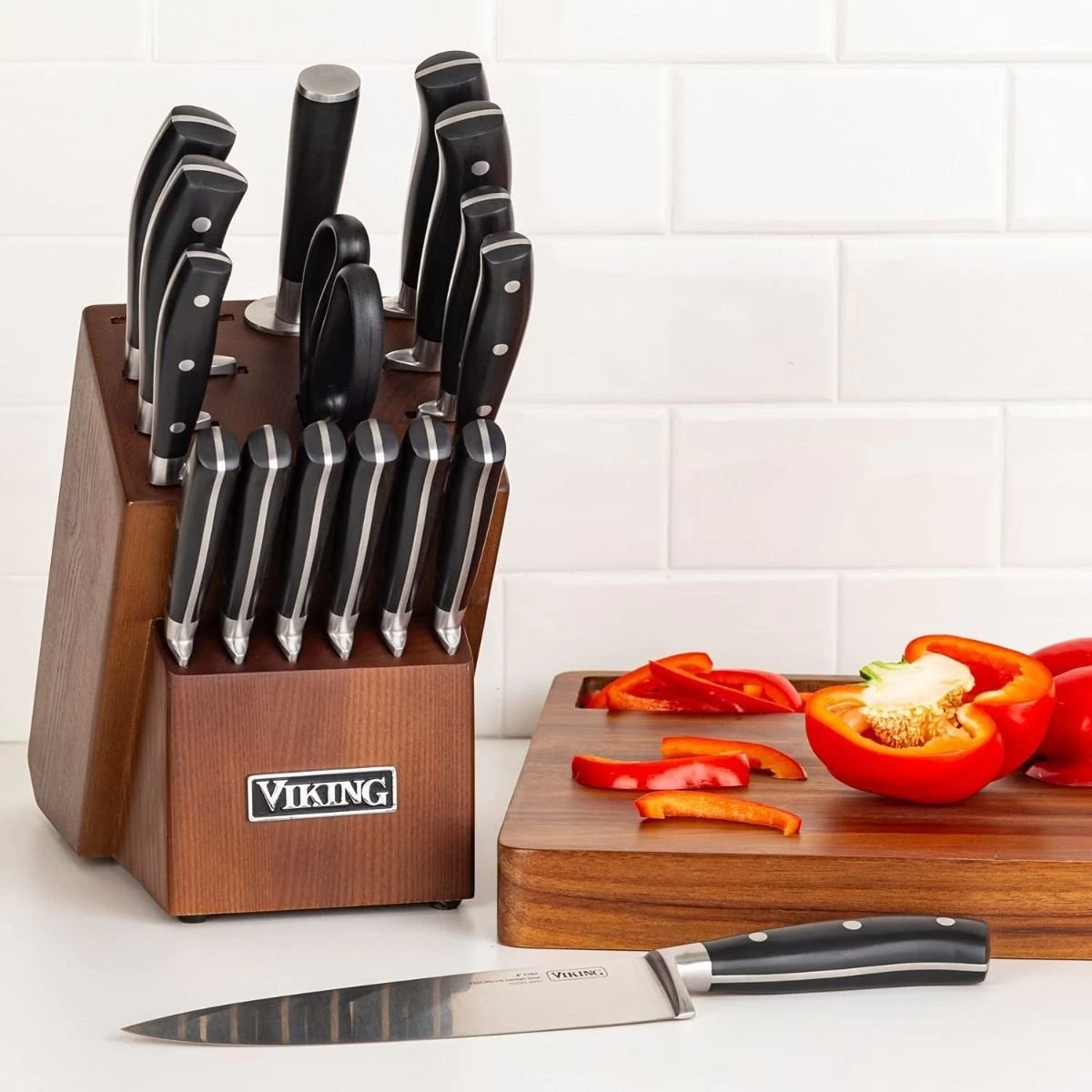 Viking 17 Piece German Steel Cutlery Set + Block 16 Viking 17 Piece German Steel Cutlery Set + Block - Image 14