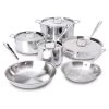 All-Clad D3 Stainless Steel Cookware Set & Casserole Pan | 10-Piece -Cookware & Knives Shop 71hnhe0pbbl. ac sl1500 1