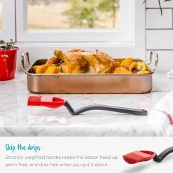 Dreamfarm Brizzle Silicone Basting Brush | Black -Cookware & Knives Shop 71q3agv7 bl. ac sl1500