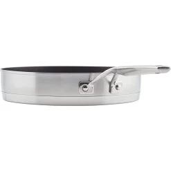 KitchenAid 10.25" Stainless Steel 3-Ply Round Grill Pan | Nonstick -Cookware & Knives Shop 71wjblbqjul. ac sl1500