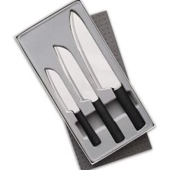 Rada Cutlery 3-Piece Chef's Select Gift Set | Black