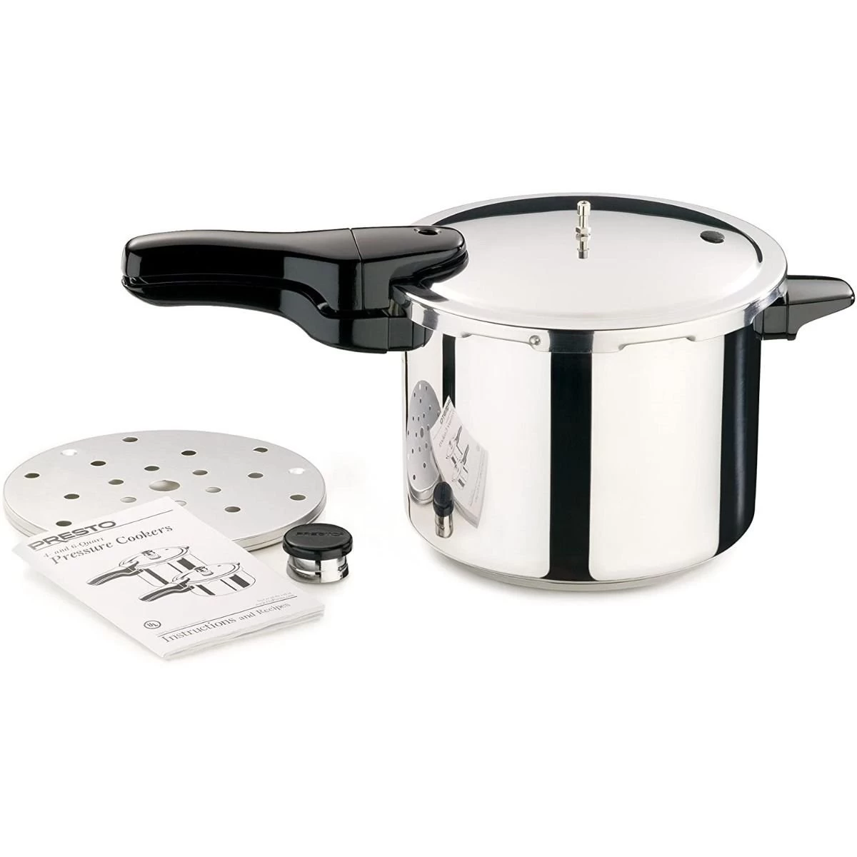 Presto® Stainless Steel Pressure Cooker | 6-Quart 4 Presto® Stainless Steel Pressure Cooker | 6-Quart - Image 2
