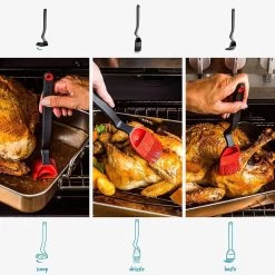 Dreamfarm Brizzle Silicone Basting Brush | Black -Cookware & Knives Shop 81pacyq9ujl. ac sl1500