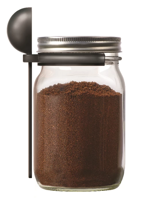Fox Run Jarware Coffee Spoon Clip - Black 3 Fox Run Jarware Coffee Spoon Clip - Black