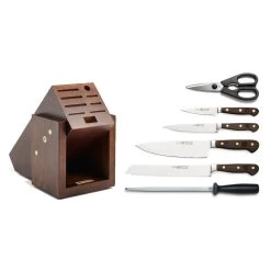 Wusthof Crafter 7-Piece Block Set -Cookware & Knives Shop 8767comp