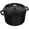 Staub 5 Qt Tall Cocotte | Black -Cookware & Knives Shop 91cy0dhs37l. ac sl1500