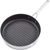 KitchenAid 10.25" Stainless Steel 3-Ply Round Grill Pan | Nonstick -Cookware & Knives Shop 91vhlhefh5l. ac sl1500