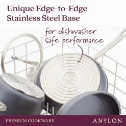 Anolon Accolade 10" & 12" Fry Pan Set -Cookware & Knives Shop bnkm 1