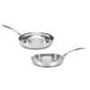 Cuisinart Custom-Clad 5-Ply Stainless Steel Fry Pan Set | 2-Piece (9" & 11") 2 Cuisinart Custom-Clad 5-Ply Stainless Steel Fry Pan Set | 2-Piece (9" & 11") -Cookware & Knives Shop cc522 911