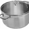 Chantal 21 Steel Induction Casserole Pot W/ Glass Lid - 6 Quart 1 Chantal 21 Steel Induction Casserole Pot W/ Glass Lid - 6 Quart -Cookware & Knives Shop chantal 21 steel 6qt casserole pot slin32 240 compressed