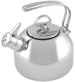 Chantal 1.8 Qt. Steel Classic Tea Kettle | Stainless Steel
