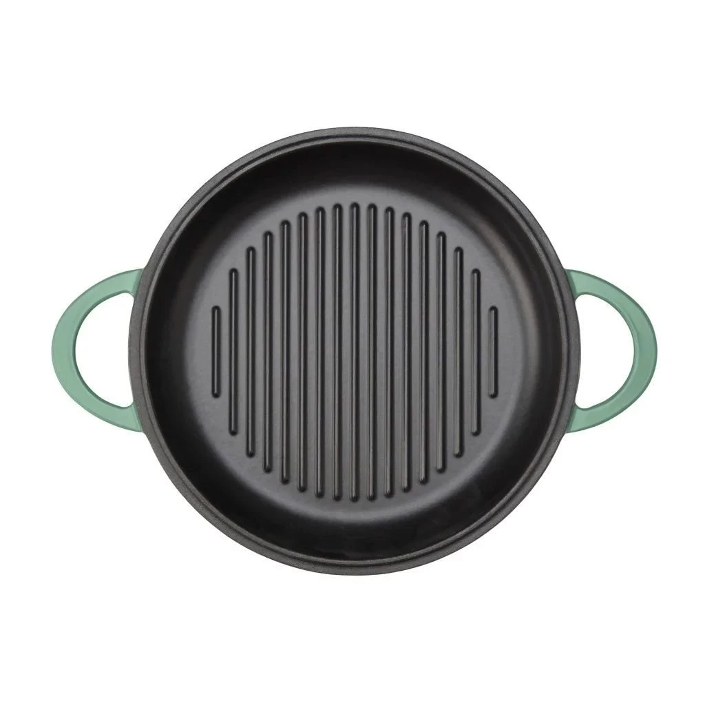 Cuisinart Chef's Classic Enameled Cast Iron 2-in-1 Multipurpose Set | Sage Green 7 Cuisinart Chef's Classic Enameled Cast Iron 2-in-1 Multipurpose Set | Sage Green - Image 5