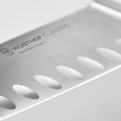 Wusthof Classic 2-Piece Asian Knife Set | Santoku & Paring -Cookware & Knives Shop classic hollow edge detail 4 1
