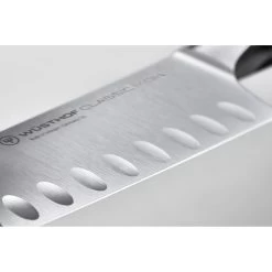 Wusthof Classic Ikon 2-Piece Asian Knife Set | Santoku & Paring 12 Wusthof Classic Ikon 2-Piece Asian Knife Set | Santoku & Paring -Cookware & Knives Shop classic ikon hollow edge detail
