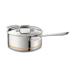 All-Clad Copper Core 5-Ply Bonded Stainless Steel Cookware Set | 10-Piece -Cookware & Knives Shop copper3saucepan 1