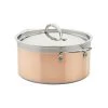 Hestan Copperbond Induction Cookware 6 Qt Covered Stock Pot -Cookware & Knives Shop copper6qt1