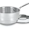 Cuisinart Chef's Classic Stainless Steel 2-Quart Double Broiler With Lid -Cookware & Knives Shop cuisinart chef classic double boiler stainless steel 7111 20