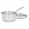 Cuisinart Chef's Classic Stainless Steel 1-Quart Saucepan With Lid -Cookware & Knives Shop cuisinart cookware cuisinart 1 quart saucepan with cover popup