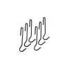 Cuisinart Universal Pot Rack Hooks (Set Of 6) | Matte Black 2 Cuisinart Universal Pot Rack Hooks (Set Of 6) | Matte Black -Cookware & Knives Shop cuisinart set of 6 universal pot rack hooks matte black crmbkh 6