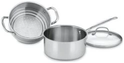 Cuisinart Chef's Classic Stainless Steel 3-Piece Chef's Classic Steamer Set