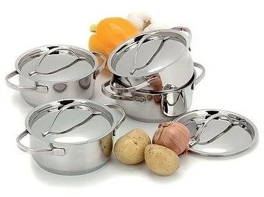 Demeyere RESTO Mini Dutch Oven Set With Lids - 0.58 Qt Each - 4 PC Set 4 Demeyere RESTO Mini Dutch Oven Set With Lids - 0.58 Qt Each - 4 PC Set - Image 2