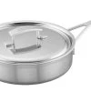 Demeyere Industry 3 Quart 5-Ply Stainless Steel Saute Pan -Cookware & Knives Shop demeyere 48424a 48524