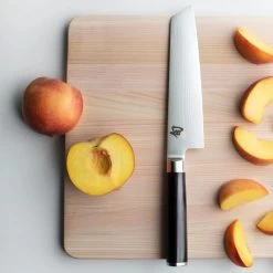 Shun Classic 6.5" Master Utility Knife -Cookware & Knives Shop dm0782 peach lifestyle