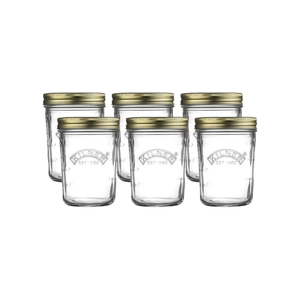 Kilner Wide Mouth Preserve Jars (Set Of 6) | 12oz 3 Kilner Wide Mouth Preserve Jars (Set Of 6) | 12oz