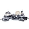 Le Creuset Collector's 23-Piece Set | Oyster -Cookware & Knives Shop ekb le23set7f