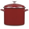 Cuisinart Chef's Classic 12-Quart Enamel On Steel Stockpot With Cover | Red 2 Cuisinart Chef's Classic 12-Quart Enamel On Steel Stockpot With Cover | Red -Cookware & Knives Shop eos12628r sd silo altered