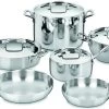 Cuisinart Cookware - French Classic 10 Piece Cookware Set -Cookware & Knives Shop fct 10 s popup