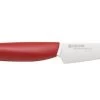 Kyocera Knives - 3" Ceramic Paring Knife - Red 1 Kyocera Knives - 3" Ceramic Paring Knife - Red -Cookware & Knives Shop fk 075 wh rd kyocera 3 inch ceramic paring knife red