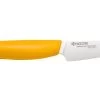 Kyocera Knives - 3" Ceramic Paring Knife - Yellow 1 Kyocera Knives - 3" Ceramic Paring Knife - Yellow -Cookware & Knives Shop fk 075 wh yl kyocera 3 inch ceramic paring knife yellow
