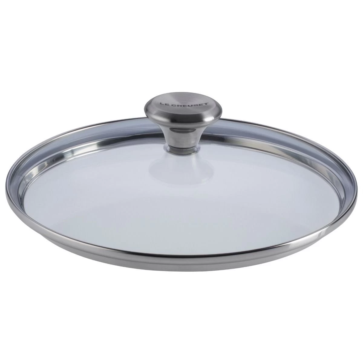 Le Creuset 8" Glass Lid With Stainless Steel Knob 5 Le Creuset 8" Glass Lid With Stainless Steel Knob - Image 3