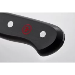 Wusthof Gourmet 4" Utility Knife -Cookware & Knives Shop gourmet handle detail 2