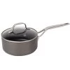 Swiss Diamond | Hard Anodized Induction 3-Quart Nonstick Saucepan With Glass Lid -Cookware & Knives Shop ha3718ic 1