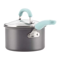 Rachael Ray 11-Piece Hard Anodized Cookware Set | Light Blue 21 Rachael Ray 11-Piece Hard Anodized Cookware Set | Light Blue -Cookware & Knives Shop hardblue7
