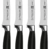 Zwilling J.A. Henckels Four Star 4 Piece Steak Knife Set -Cookware & Knives Shop henckel four star knife set steak 4 piece 39190 000 popup