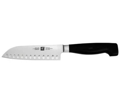Zwilling J.A. Henckels Four Star 5" Hollow Edge Santoku Knife 3 Zwilling J.A. Henckels Four Star 5" Hollow Edge Santoku Knife