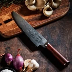 Hammer Stahl Damascus Series Cutlery | 9" Chef Knife 7 Hammer Stahl Damascus Series Cutlery | 9" Chef Knife -Cookware & Knives Shop hs 5001.1 1800x1800