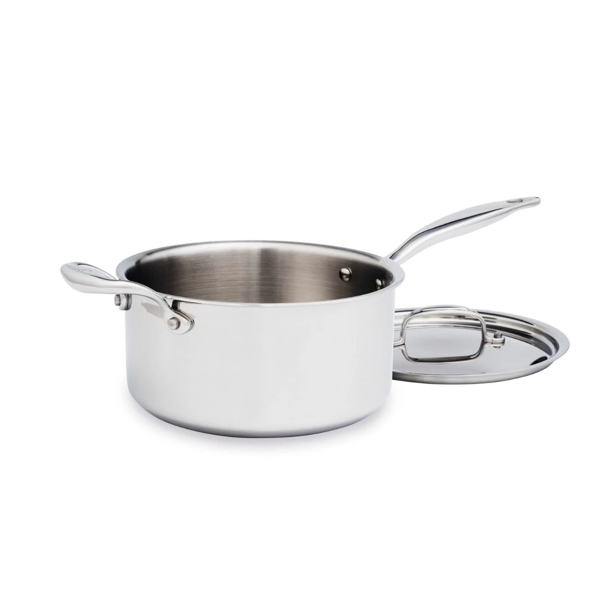 Heritage Steel Cookware 4 Quart Saucepan With Lid 4 Heritage Steel Cookware 4 Quart Saucepan With Lid - Image 2