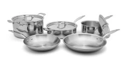 Heritage Steel Cookware Stainless Steel Core Cookware Set | 8-Piece