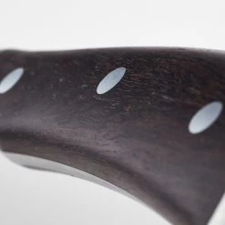 Wusthof Ikon Blackwood 8" Cook's Knife -Cookware & Knives Shop ikon handle detail 7