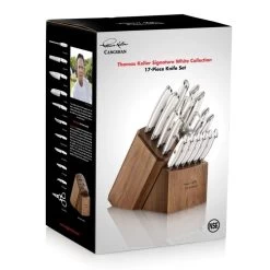 Cangshan Cutlery Thomas Keller Signature White Collection 17-Piece Knife Block Set -Cookware & Knives Shop image 9a3213bf 2d55 405b bb4a aaf3aa9a38cb 900x