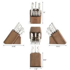 Cangshan Cutlery Thomas Keller Signature White Collection 17-Piece Knife Block Set -Cookware & Knives Shop image d9c4c2da 0cbd 48f6 9631 5fbc2927958d 900x