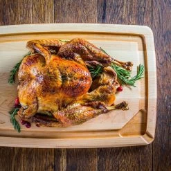 JK Adams Pour Spout Maple Carving Board | 20" X 14" X 1" -Cookware & Knives Shop jkving baord turkey pop