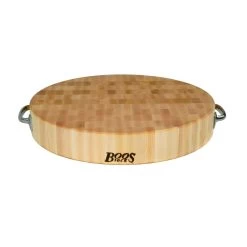 John Boos 18” Maple Chopping Block With Handles